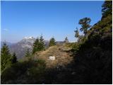 Podbrdo - Slatnik (northwestern peak)